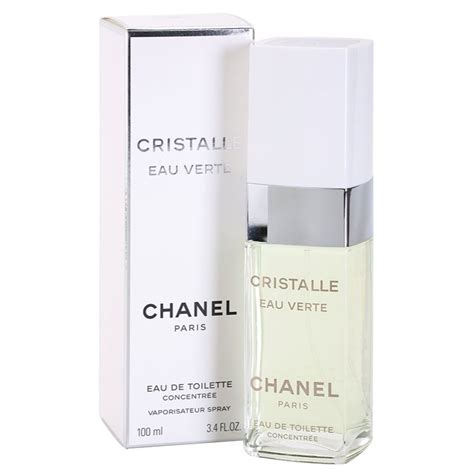 chanel cristalle eau verte eau de toilette concetrée spray 110|chanel cristalle eau verte reviews.